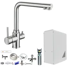 BieTal Wassersprudler weiß + 2kg CO2