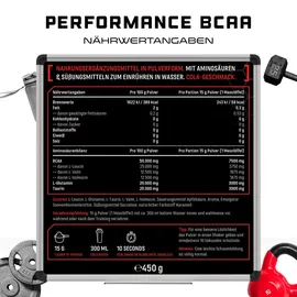 German Elite Nutrition BCAA Cola Drink 450 g