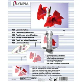 Olympia Laminierfolien 125 mic 100 Stück (9178)