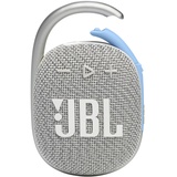 JBL Clip 4 Eco Tragbarer Bluetooth-Lautsprecher wasserdicht nach IP67 silber