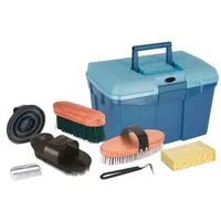 Kerbl Putzbox 7-teilig befüllt