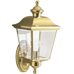Bay Shore Outdoor Wandleuchte Messing poliert Kichler KL-BAY-SHORE1-M