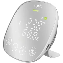 PNI SafeHouse HS291 Luftqualitäts- und Kohlendioxid (CO2)-Sensor mit WLAN, Tuya Smart App-Steuerung, CO2-Überwachung, Temperatur, Luftfeuchtigkeit, Backup-Batterie, Alarm