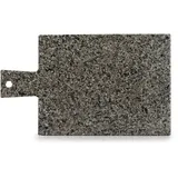 Zeller Servierplatte GRANIT BHT 18x1x30 cm - Grau,