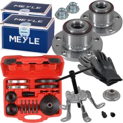 2x Meyle Radnabe + Abzieher Radlager Auspressen Va Für Audi A1 A2 Vw Polo 6r 9n: Audi: 6c0407621 Audi: 6q0407621ac Audi: 6q0407621ad Audi: 6q0407621ah