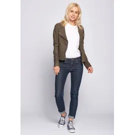 Maze Lederjacke Linden braun | grau L