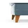 Home Affaire Polsterhocker Trelleborg Cord 58 x 48 x 58 cm Blau/Grau