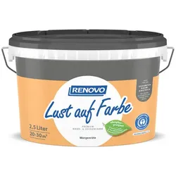 RENOVO Wand- und Deckenfarbe matt »Lust auf Farbe«, morgenröte - orange