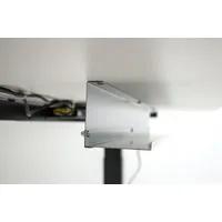 Kerkmann Move 2 elektrisch Fuß anthrazit 100x60x63-127cm lichtgrau
