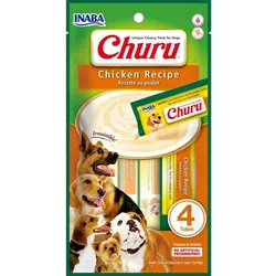 INABA Churu Chicken recipe 4x14g Huhn für Hunde