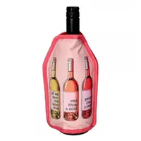 Giftcompany Froid Kühlmanschette Weinflaschen rosa 23,5cm