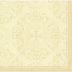 DUNI Dunilin Serviette 40x40 cm 1/4F.Opulent Cream