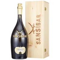 Sansibar Prosecco Spumante DOC Brut only San Simone Doppel-Magnum in OHK, 1er Pack (1 x 3 l)