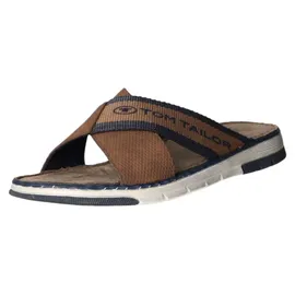 Tom Tailor Pantoletten Braun 43
