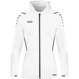 Jako Challenge Trainingsjacke mit Kapuze Damen weiß/anthra light 44
