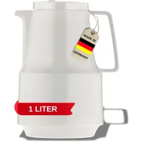 Helios Isolierkanne weiß 1 l