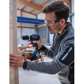 Bosch GSB 18V-90 C inkl. 2 x 4,0 Ah + L-BOXX