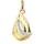 FIRETTI Kettenanhänger Welle bicolor Gold 333