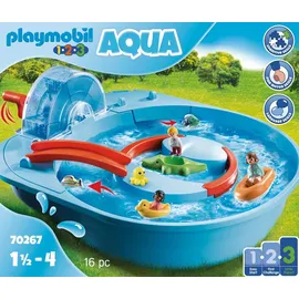 Playmobil 1.2.3 Fröhliche Wasserbahn 70267
