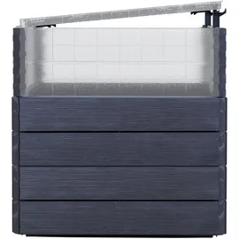 GARANTIA Ergo Quadro TurboPlus L 80 80 x 80 x 80 cm Braun