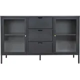 House Nordic Dalby Sideboard 140x40x85 schwarz