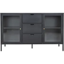 House Nordic Dalby Sideboard 140x40x85 schwarz