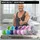 MIWEBA Neopren Gymnastikhanteln 2er-Set 2x 5,0 kg grau