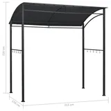 vidaXL BBQ-Pavillon 2,15 x 1,65 m Anthrazit