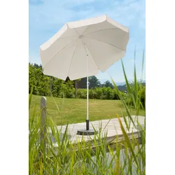 Sonnenschirm SCHNEIDER SCHIRME "Ibiza", beige (natur), Obermaterial: 100% Polyester, Standschirme, abknickbar, ohne Schirmständer