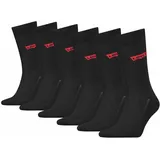 Levi's Socken 6er Pack schwarz 43-46
