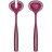 Guzzini "Dolcevita", Amethyst, 28x10xh2