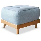 miuform Fußhocker Dazzling Daisy 56 x 42 cm Blau