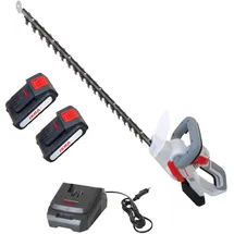 Ikra mogatec IKRA Akku Heckenschere IAHS 20-1 inkl. 2X Akku 20V & Schnellladegerät, Schnittlänge 54cm