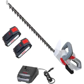 Ikra mogatec IKRA Akku Heckenschere IAHS 20-1 inkl. 2X Akku 20V & Schnellladegerät, Schnittlänge 54cm