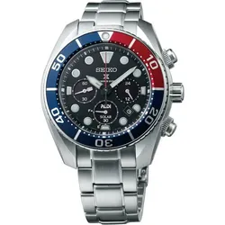 Seiko Prospex Solar Chronograph Divers Sumo "PADI" SSC795J1 - 44,5 - Schwarz