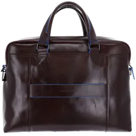 Piquadro Blue Square Computer Briefcase Mogano
