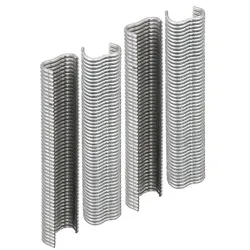 Alberts Drahtklammern für Maschendrahtzaun, Klammern, 22 mm, Verzinkt, 200 Stück