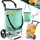 Kesser Einkaufstrolley grün 56L