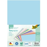 Folia Tonpapier PASTELL, DIN A4, 130 g/qm 100 Blatt