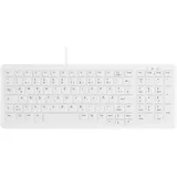 CONTOUR AK-C7000 Tastatur DE weiß (AK-C7000F-U1-W/GE)