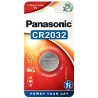 Panasonic - Cell power CR2032- Lithium Knopfzelle, 3V, 1er