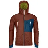 ORTOVOX Herren Jacke "Swisswool Piz Boè", Größe M in clay orange 23201 clay orange 23201