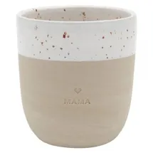 Eulenschnitt Becher Mama 0,32 l Schwarz