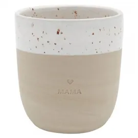 Eulenschnitt Becher Mama 0,32 l Schwarz