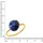 Celesta Ring blau | gelb 58