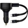 Car Charger Baseus Enjoyment with cable USB-C 33W (Black)