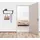 Relaxdays Wandgarderobe mit Ablage Schwarz
