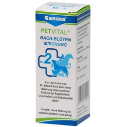 Canina PETVITAL BACH-BLÜTEN MISCHUNG Nr. 2 Globuli vet.