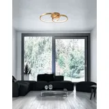 Nova Luce Deckenleuchte LEON LED Blattgold