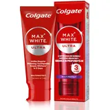 Colgate Max White Ultra Multiprotect Zahnpasta 50 ml | weißere Zähne in 3 Tagen* | Schützt den Zahnschmelz und die empfindlichen Zähne | Zahnaufhellung | entfernt tiefe Flecken